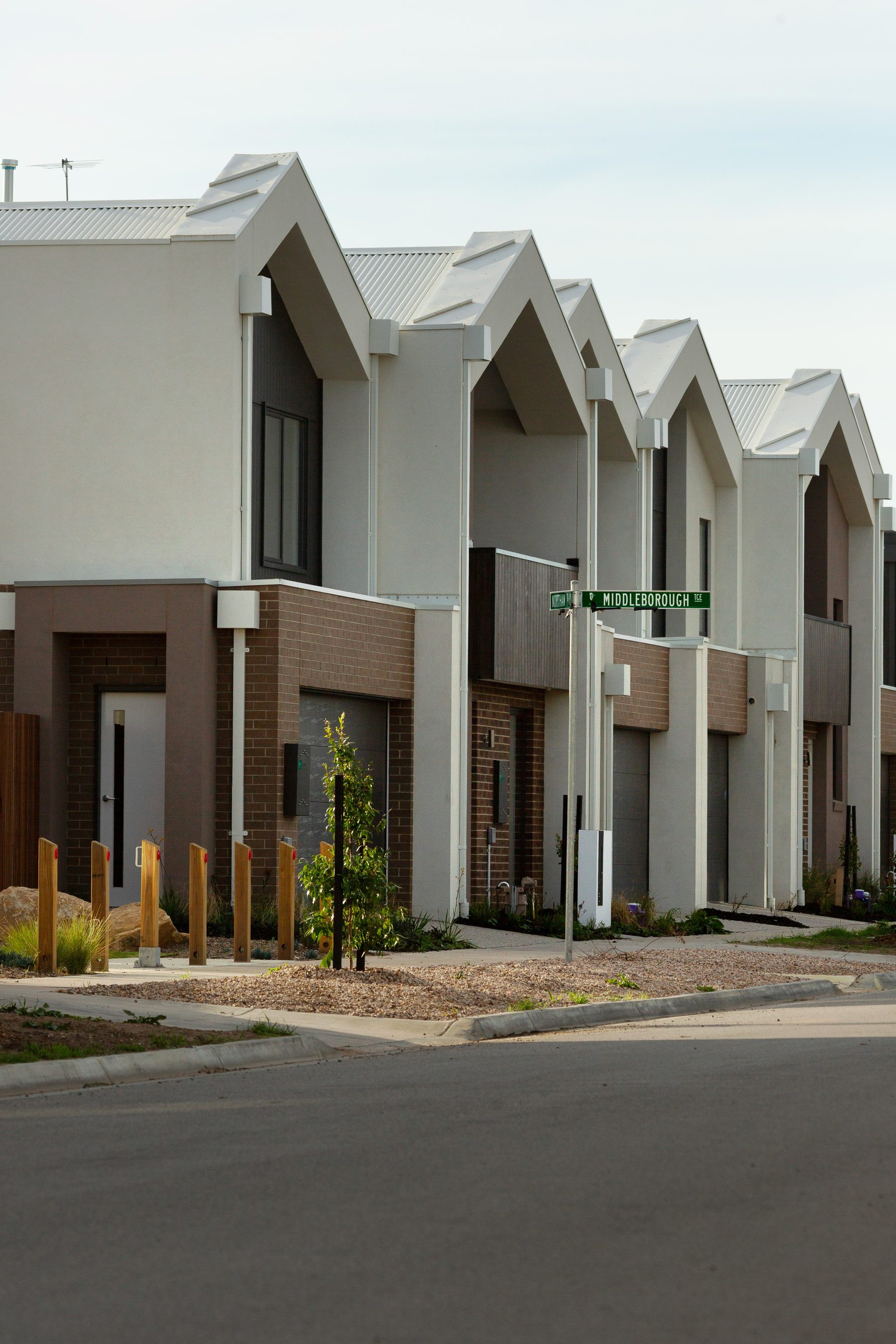Middleborough Terraces townhouse development project photo