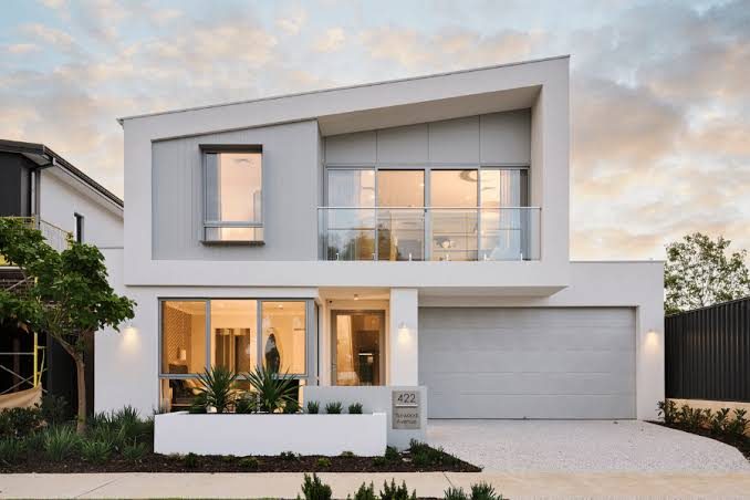 Contemporary two storey home